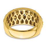 14k 1 1/6 carat Lab Grown Diamond VS/SI+ G+ Complete Fashion Ring