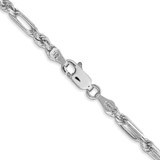 14k White Gold 3.0mm D/C Milano Rope Chain - WM-43CC9E21-6099