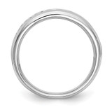 14k White Gold 3/4 carat Lab Grown Diamond VS/SI+ G+ Nine Stone Complete Fashion band - RM-DA8D5589-6961