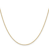 14k 1.0mm D/C Forzantine Cable Chain - PE-1CFC4318-1945