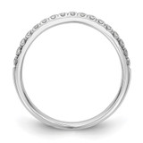 14k White Gold 3/8 carat Lab Grown Diamond VS/SI+ G+ Complete Band - RM-2EBD39DD-4422