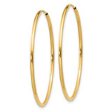 14k 1.25mm Endless Hoop Earring - XY-1BB72527-5615