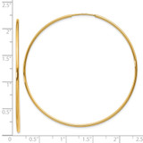 14k 1.25mm Endless Hoop Earring - XY-F1A7A379-2844