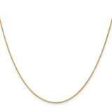 14k 1.2mm D/C Cable Chain - PE-5EC55603-5928