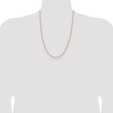 14k 1.4mm D/C Forzantine Cable Chain - PE-64AC454C-3172