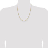 14k 1.4mm D/C Forzantine Cable Chain - PE-773069C0-3658