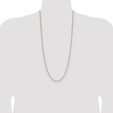 14k 1.9mm Semi-Solid Figaro Chain - BC-EAE9D2ED-6851