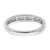 14k White Gold 5-stone Diamond Ring - RM-60FD37BC-1127