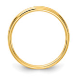 14k 1/10 carat Lab Grown Diamond VS+ F+ Complete Channel Set Band