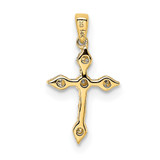 14k 1/15ct. Diamond Cross Pendant - PM-DF46C28A-2763
