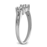 14k White Gold 6mm Pearl & Diamond Ring Mounting - Y4-130C997B-2975