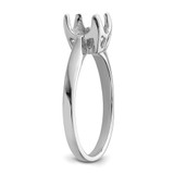 14k White Gold 6mm Pearl Ring Mounting - Y4-0B3101CA-7890