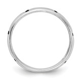 14k White Gold 6-stone Black Diamond Band