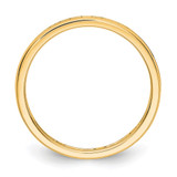 14k 1/2 carat Lab Grown Diamond VS/SI+ G+ Complete Channel Set Size 5 Eternity Band