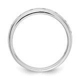 14k White Gold 7-stone Diamond Band