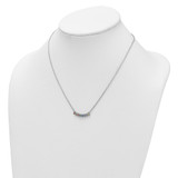 14k White Gold 8 Birthstone Mother's Necklace Mounting