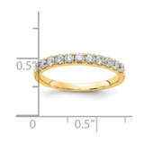 14k 1/2 carat Lab Grown Diamond VS/SI+ G+ Complete Wedding Band - RM-00959002-2376