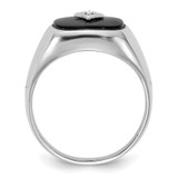 14k White Gold AA Diamond men's ring - X9-5660817A-7977