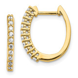 14k 1/3 carat Lab Grown Diamond VS/SI+ G+ Complete Hinged Hoop Earrings - EM-528A88BC-3648
