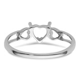 14k White Gold Birthstone Ring Mounting - XB-8B3B6755-5288