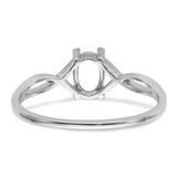 14k White Gold Birthstone Ring Mounting - XB-ADCE7A5D-4044