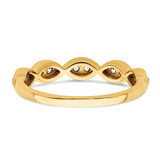 14k 1/4 carat Lab Grown Diamond VS/SI+ G+ Complete Ring