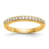 14k 1/4 carat Lab Grown Diamond VS/SI+ G+ Complete Wedding Band - RM-8CA49A32-1805