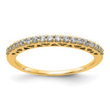 14k 1/4 carat Lab Grown Diamond VS/SI+ G+ Complete Wedding Band - RM-9DE192F7-8283
