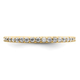 14k 1/4 carat Lab Grown Diamond VS/SI+ G+ Complete Wedding Band - RM-9DE192F7-8283