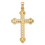 14k 1/4ct. Diamond Cross Pendant - PM-CF11DCD2-4095