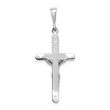 14k White Gold Crucifix Pendant - K4-EB43B901-2418