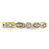 14k 1/5 carat Lab Grown Diamond VS/SI+ G+ Complete Fashion Band - RM-3475D699-4129