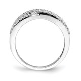 14k White Gold Diamond and Ruby Fancy Ring - RM-DD0411EB-7109
