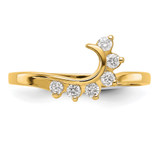 14k 1/6 carat Lab Grown Diamond VS/SI+ G+ Complete Ring Wrap - RM-DD4AD969-8932