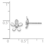 14k White Gold Diamond Earrings - EM-293D8656-9012