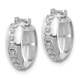 14k White Gold Diamond Fascination Round Hinged Hoop Earrings - DF-D09B8ADD-1139