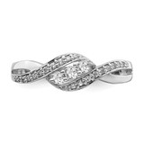 14k White Gold Diamond Fashion Ring - RM-4B72C301-7248