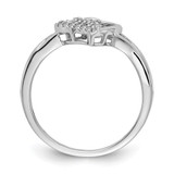 14k White Gold Diamond Heart Ring - RM-88ECAA61-4670