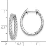 14k White Gold Diamond In/Out Hinged Hoop Earrings - EM-AC15873F-7431