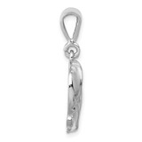 14k White Gold Elephant Charm - WC-C1A2EBEE-7331