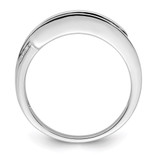 14K White Gold Family Jewelry Diamond Semi-Set Ring - XM-158487A5-6797