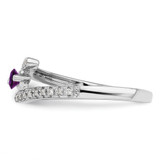 14K White Gold Family Jewelry Diamond Semi-Set Ring - XM-5EF12D29-3722