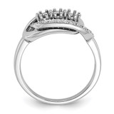 14K White Gold Family Jewelry Diamond Semi-Set Ring - XM-66507C92-7222
