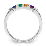 14K White gold Family Jewelry Diamond Semi-Set Ring - XM-80E30F6B-9845