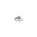 14K White Gold Family Jewelry Diamond Semi-Set Ring - XM-9D7CCB74-6626