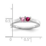 14K White Gold Family Jewelry Diamond Semi-Set Ring - XM-9F2AF2B0-7759