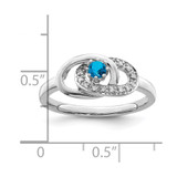 14K White Gold Family Jewelry Diamond Semi-Set Ring - XM-D4E5FE88-4353