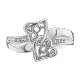 14k White Gold Family Jewelry Ring Mounting - XM-069C73AE-2642