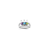 14k White Gold Family Jewelry Ring Mounting - XM-2AFB97F5-7431