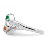 14k White Gold Family Jewelry Ring Mounting - XM-9F9F337F-6215